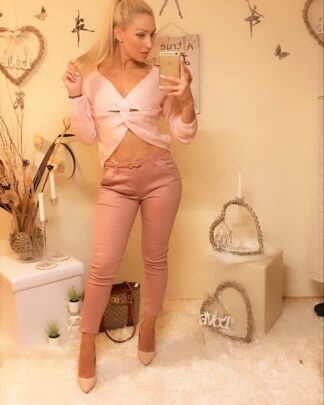 Pink τοπ Lurex