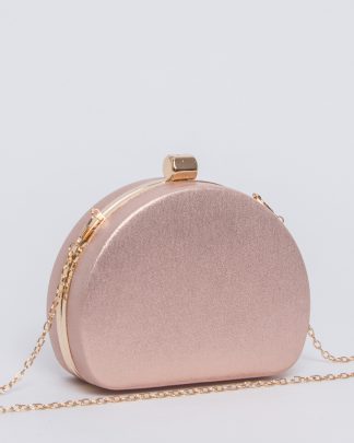 Τσάντα φάκελος clutch rose