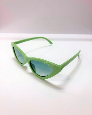 WF CAT Green Sunglasses