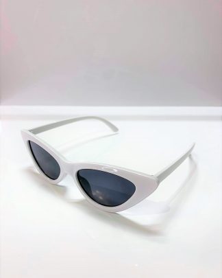 WF CAT White Sunglasses