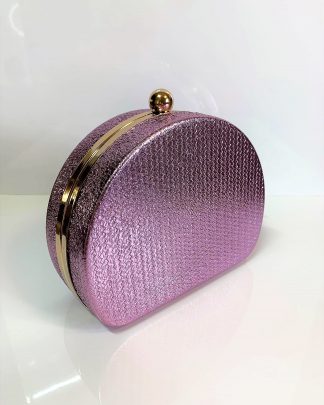 Τσάντα φάκελος clutch rose