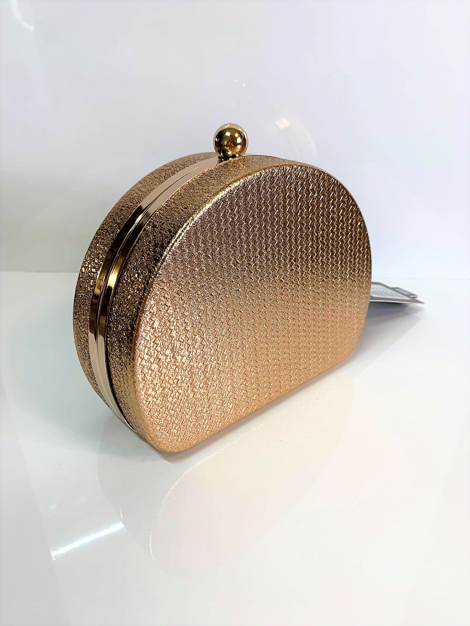 Τσάντα φάκελος clutch gold