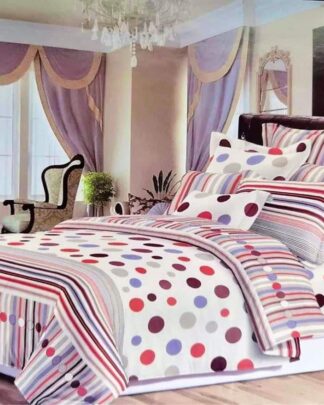 WF Home Σετ Παπλωματοθήκη 5 τεμαχίων Υπέρδιπλη 220x240