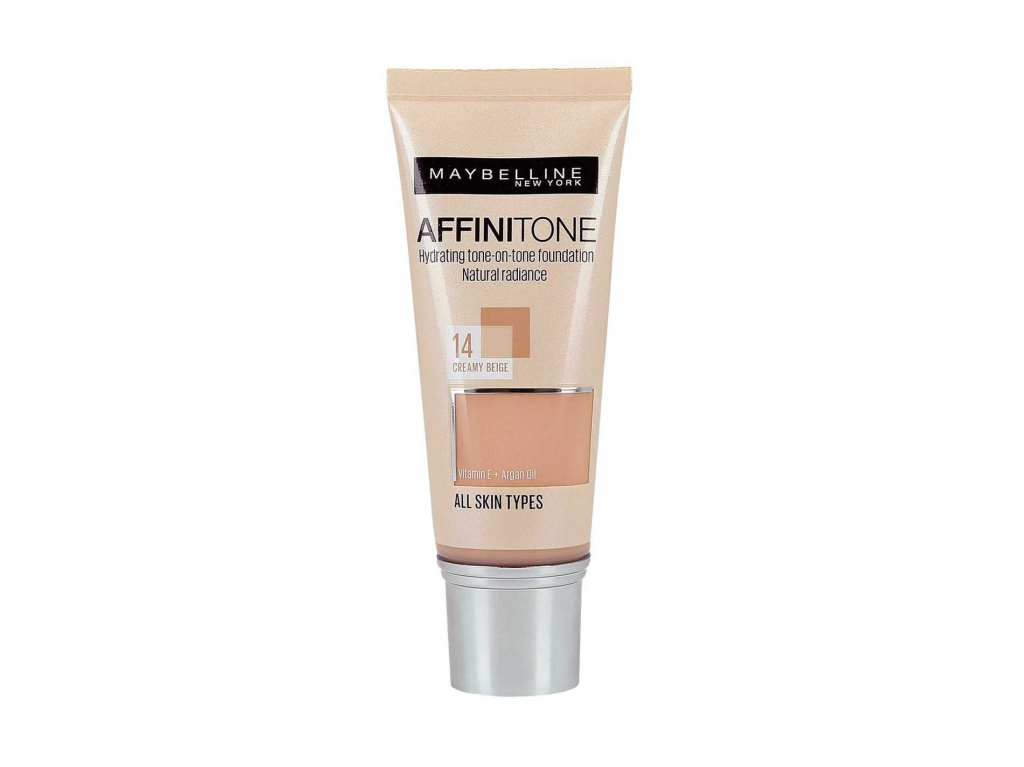 Maybelline Affinitone Perfecting & Protecting Foundation 14 Creamy Beige 30ml