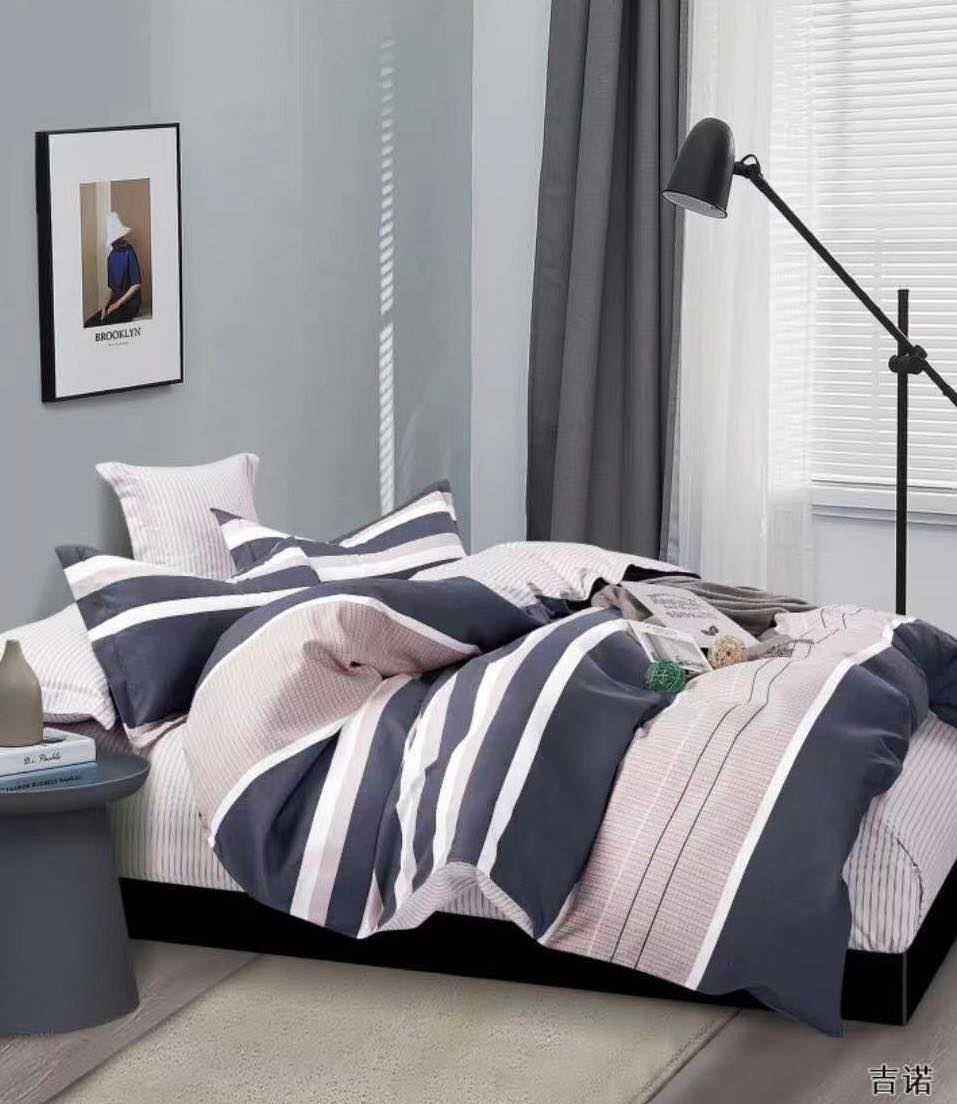 WF Home Σετ Παπλωματοθήκη 5 τεμαχίων Υπέρδιπλη 220x240
