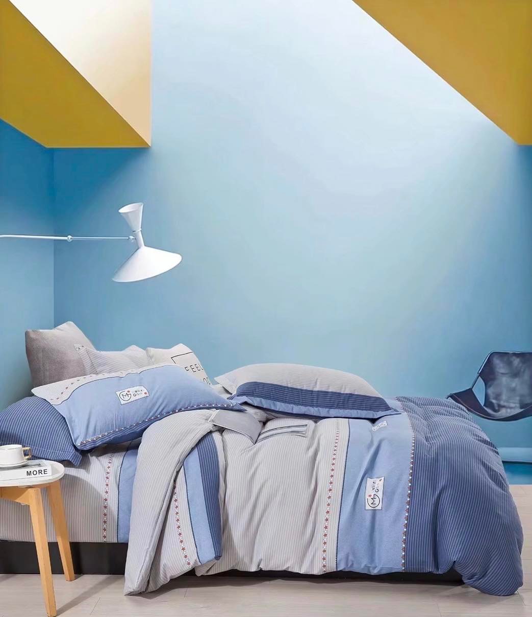 WF Home Σετ Παπλωματοθήκη 5 τεμαχίων Υπέρδιπλη 220x240