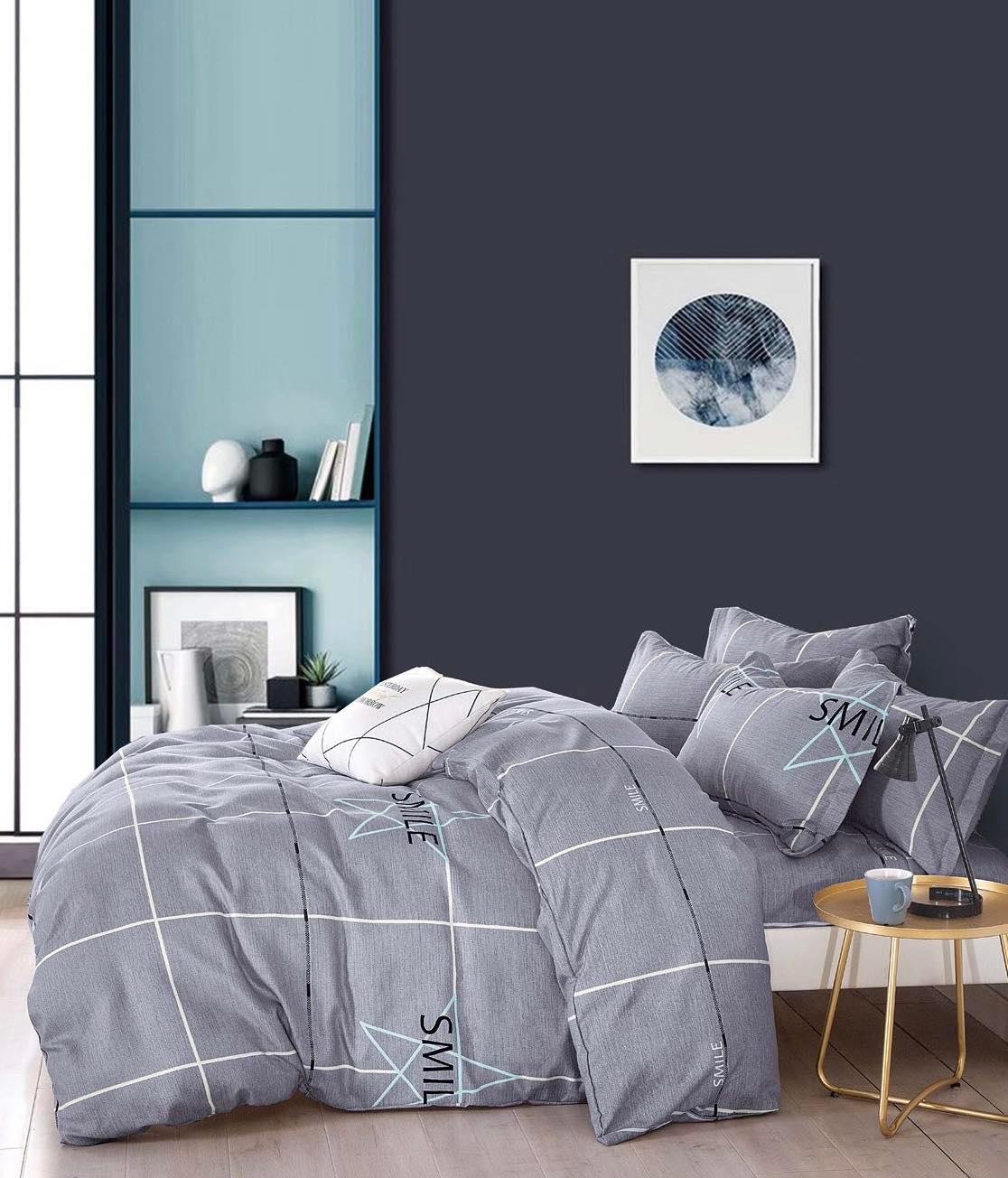 WF Home Σετ Παπλωματοθήκη 5 τεμαχίων Υπέρδιπλη 220x240