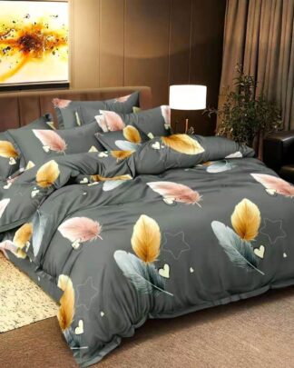 WF Home Σετ Παπλωματοθήκη 5 τεμαχίων Υπέρδιπλη 220x240